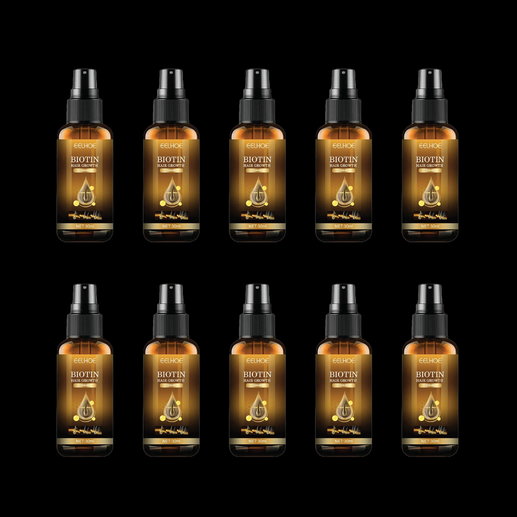 Hair Growth Biotin Spray – Prevents Baldness, Repairs Scalp & Thickens Hair