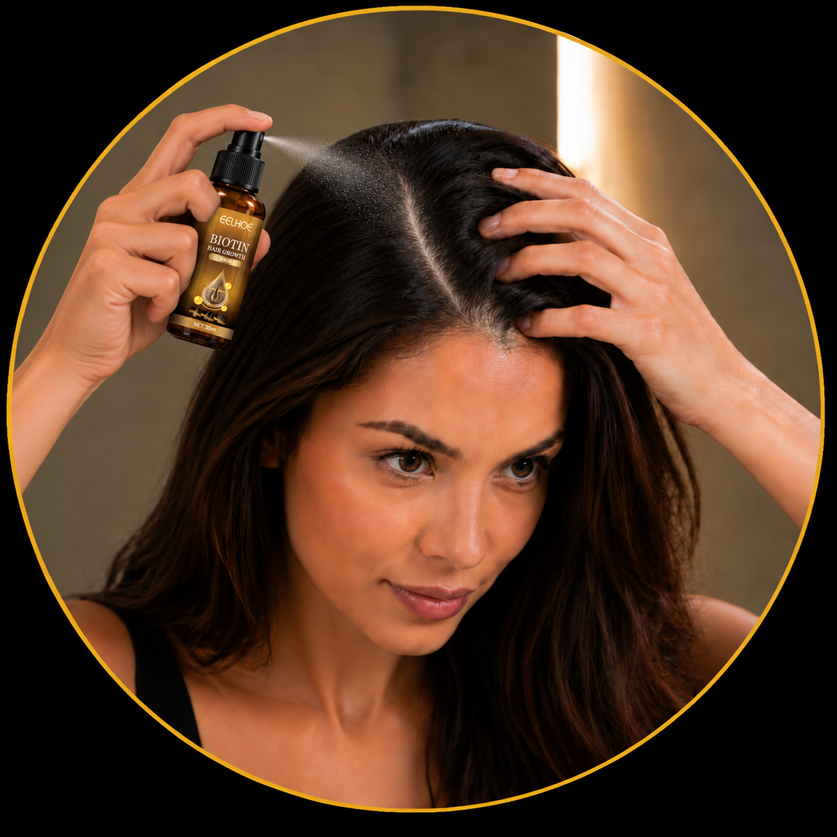 Hair Growth Biotin Spray – Prevents Baldness, Repairs Scalp & Thickens Hair