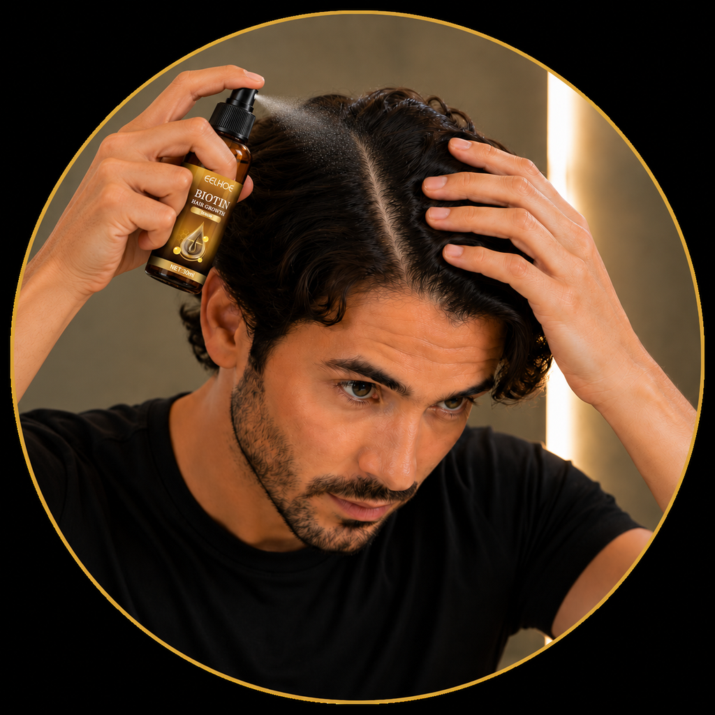 Hair Growth Biotin Spray – Prevents Baldness, Repairs Scalp & Thickens Hair